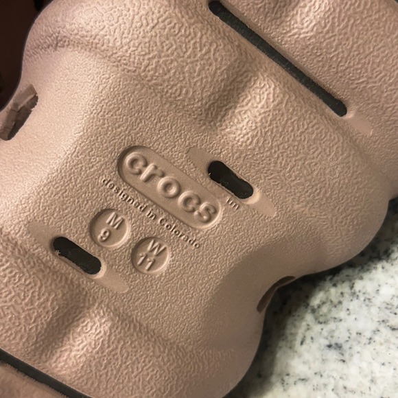 New Crocs Mens 9 Women 11 Echo Clog Espresso‎ Brown Sculpted Streetwear Gorpcore main image 7